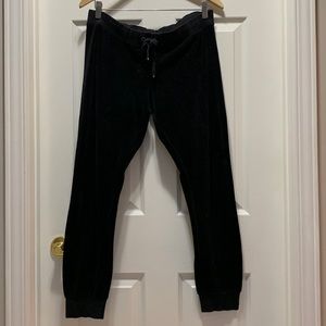 Juicy Couture skinny fit classic velour track pant